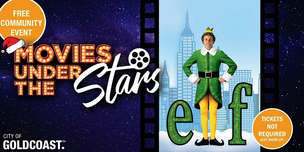 Movies Under the Stars: Elf, Broadbeach - Free Image 1