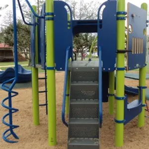 Childrens play equipment at Roughton Park