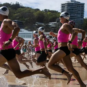 Burleigh Swim Run Australia Day Challenge (Ozday Public holiday 2025) Image 1