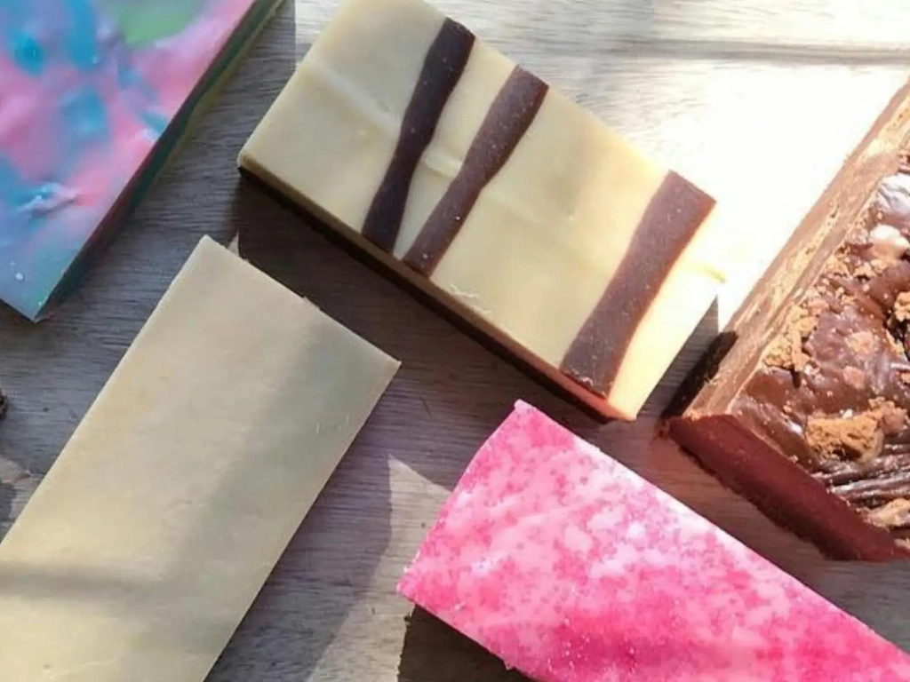 Close up image of local fudge from Springbrook