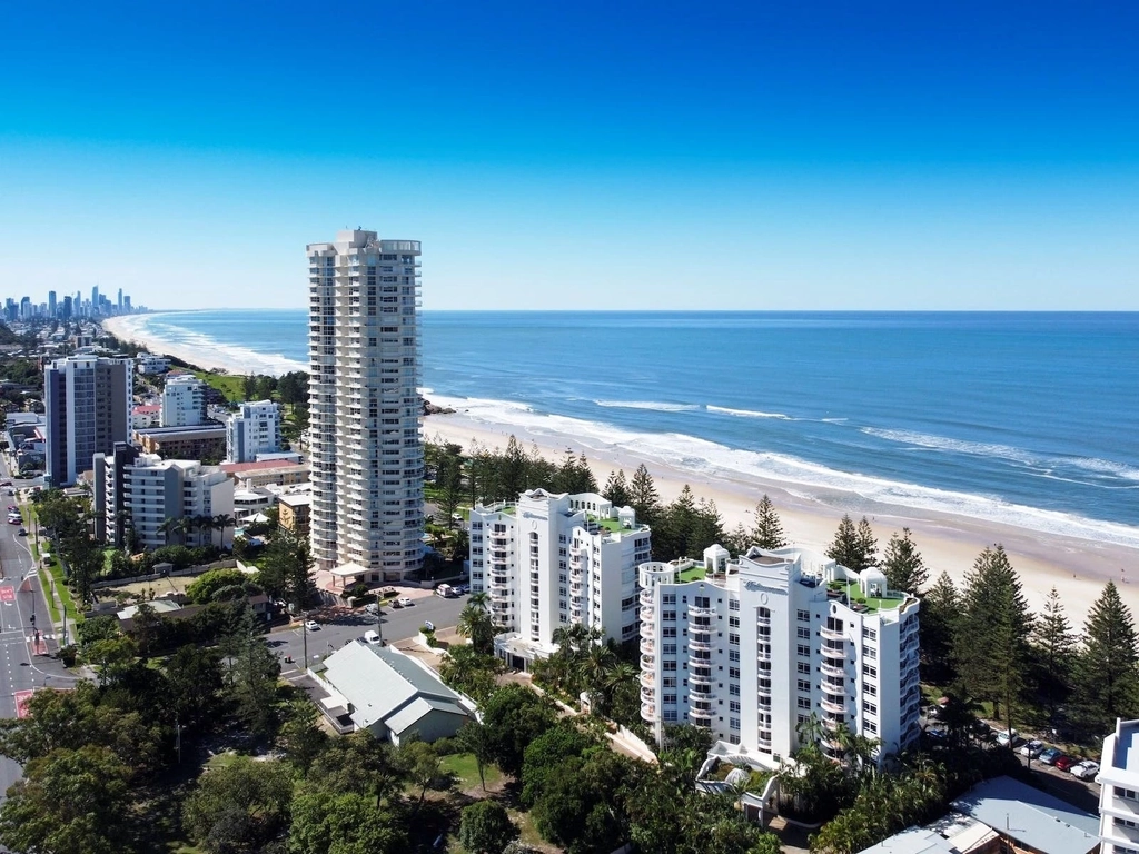 Aerial View - ULTIQA Burleigh Mediterranean Resort