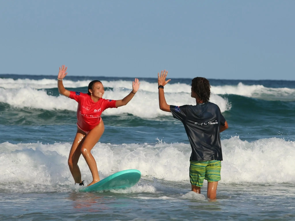 surfing Gold Coast