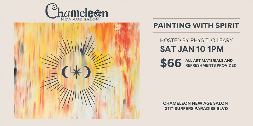 🎨 Painting With Spirit - with Rhys T. O'Leary Image 1