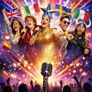 Improvision—The Improvised Eurovision Show + Improv Comedy FriYAY Image 1