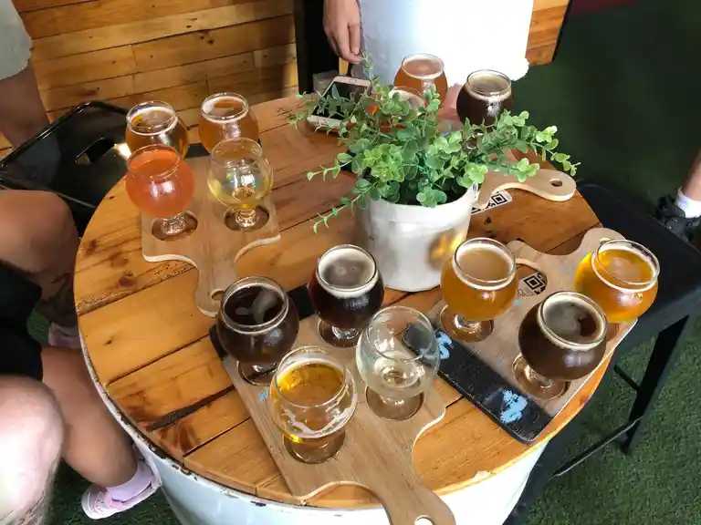 An array of beer tasters to enjoy!