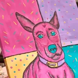 Sip ‘b’ Dip - Learn to Paint your Pet 'Andy Warhol' Style -Burleigh Heads - Club Burleigh Image 1