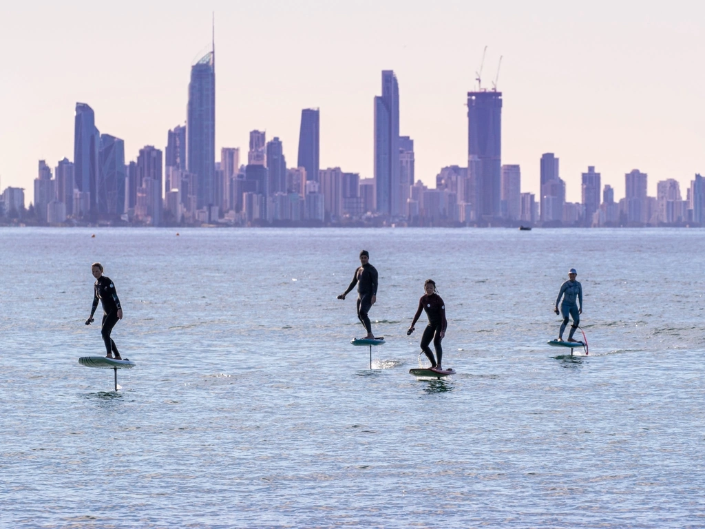 gold Coast is a Paradise for Foilers