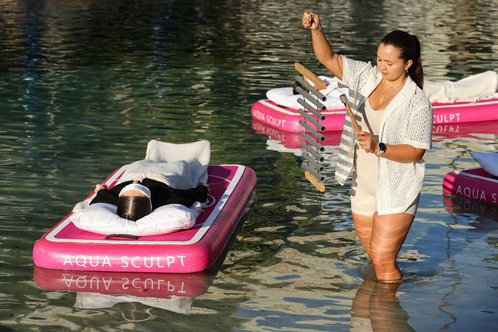 Aqua Sculpt Floating Sound Bath - Gold Coast Image 1