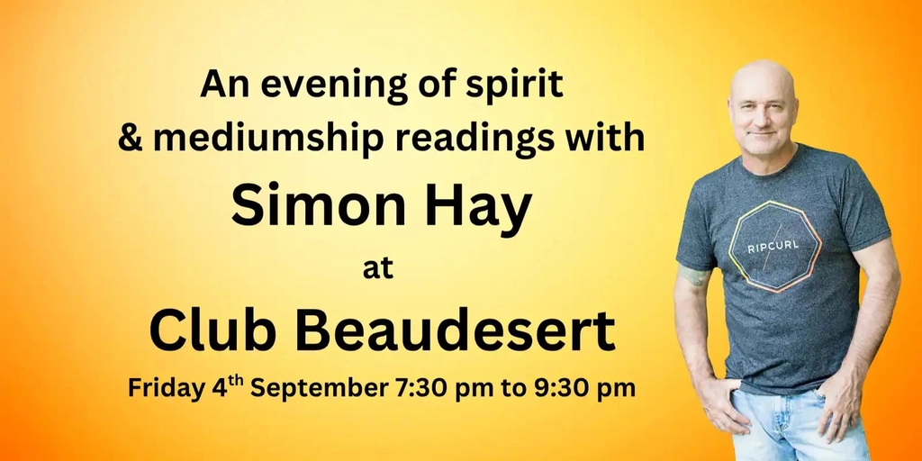 Aussie medium Simon Hay at Club Beaudesert Image 1