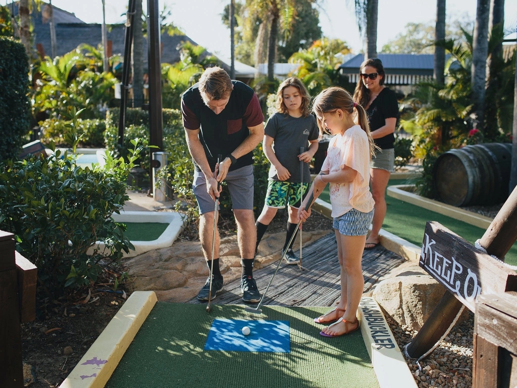 Mini Golf at NRMA Treasure Island Holiday Park