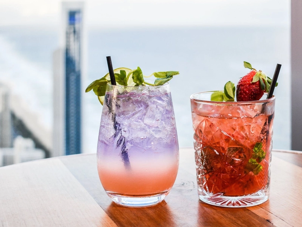 Sip signature cocktails with a view like no other