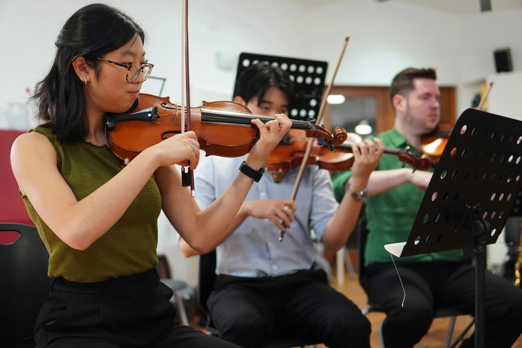 Harmony in Health: A Musical Mosaic Image 3