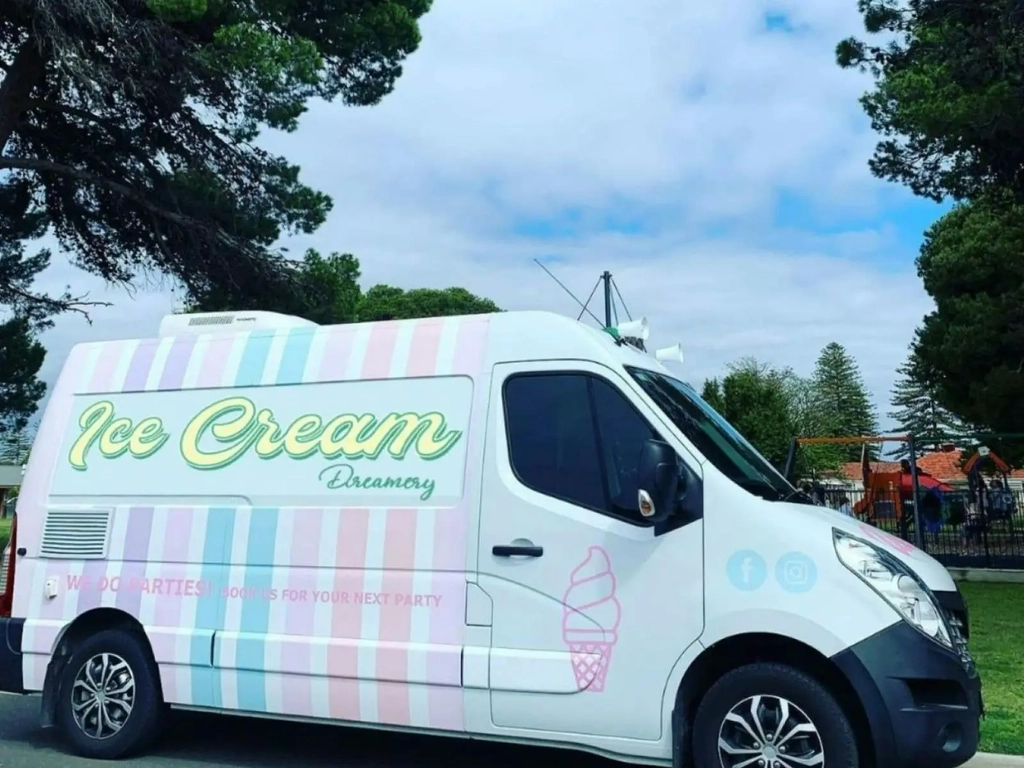 The Coolest Ice Cream Van