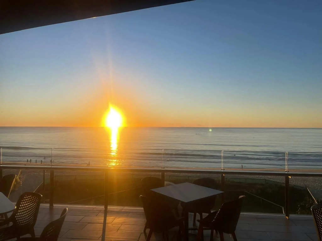 View from our private beachfront function room