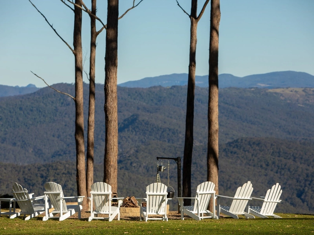 Spectacular views from the Fire-pit