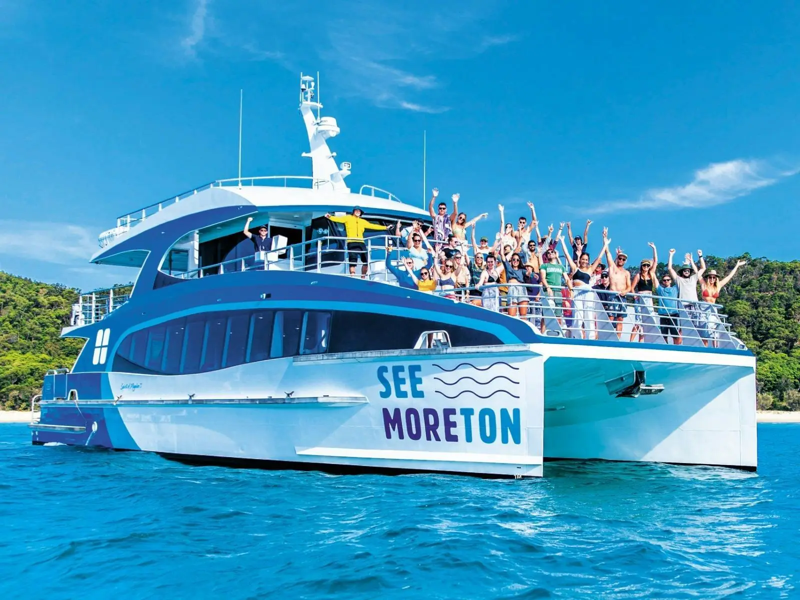 Moreton Island Day Tour + $20 Cruise Cash