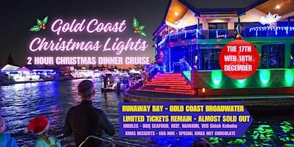 GOLD COAST CHRISTMAS LIGHTS AND DINNER CRUISE Image 1