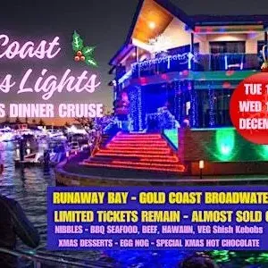 GOLD COAST CHRISTMAS LIGHTS AND DINNER CRUISE Image 1