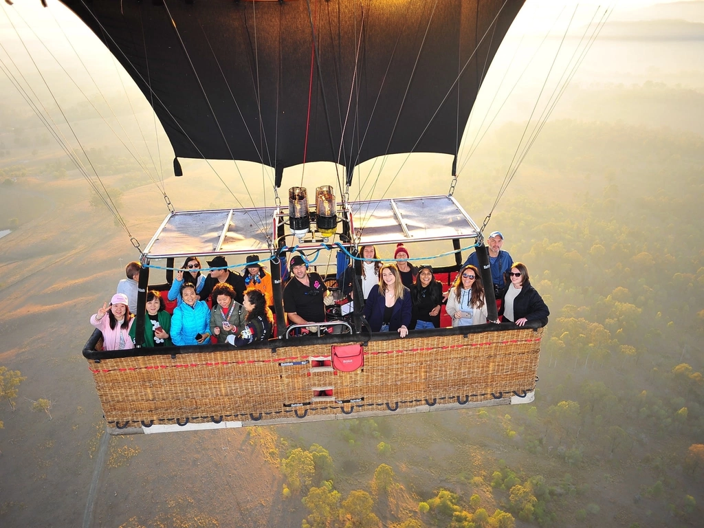 Inland Flight Sunrise, spectacular shot