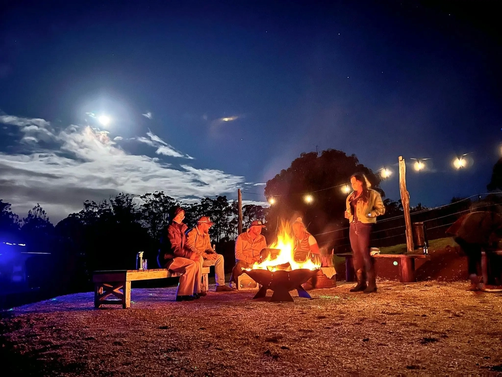 The paddock fire pit