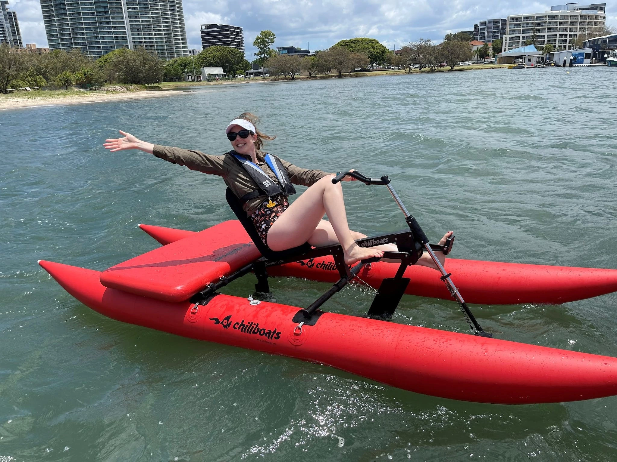 Water bike best sale gold coast