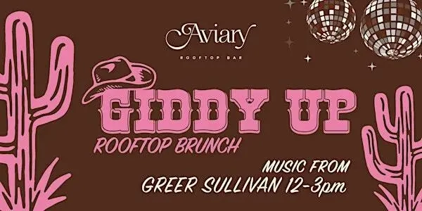Giddy Up Rooftop Brunch - Aviary Rooftop Bar Image 1