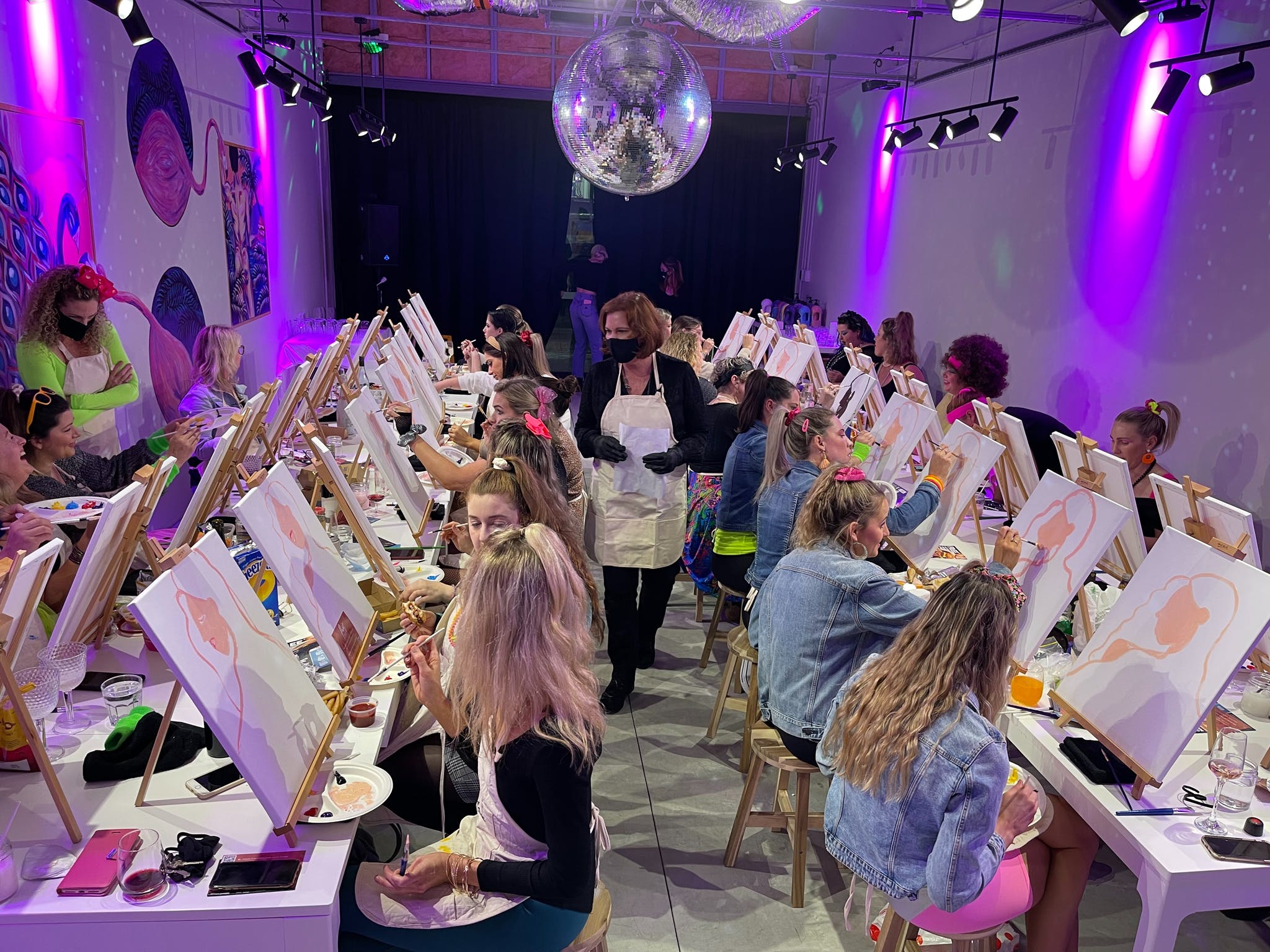 Paint Juicy Paint and Sip Destination Gold Coast
