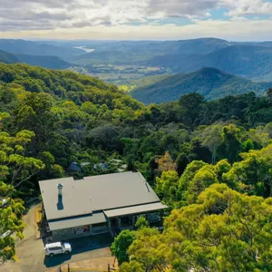 Aerial view of the Tea House