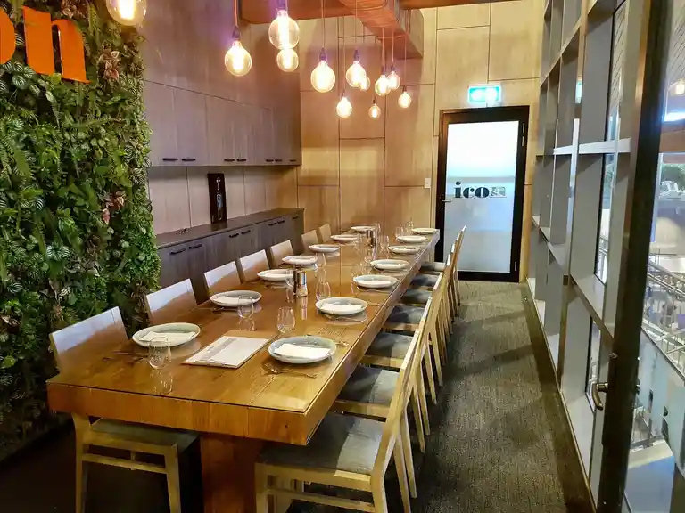 Icon Cookery School Dining Room