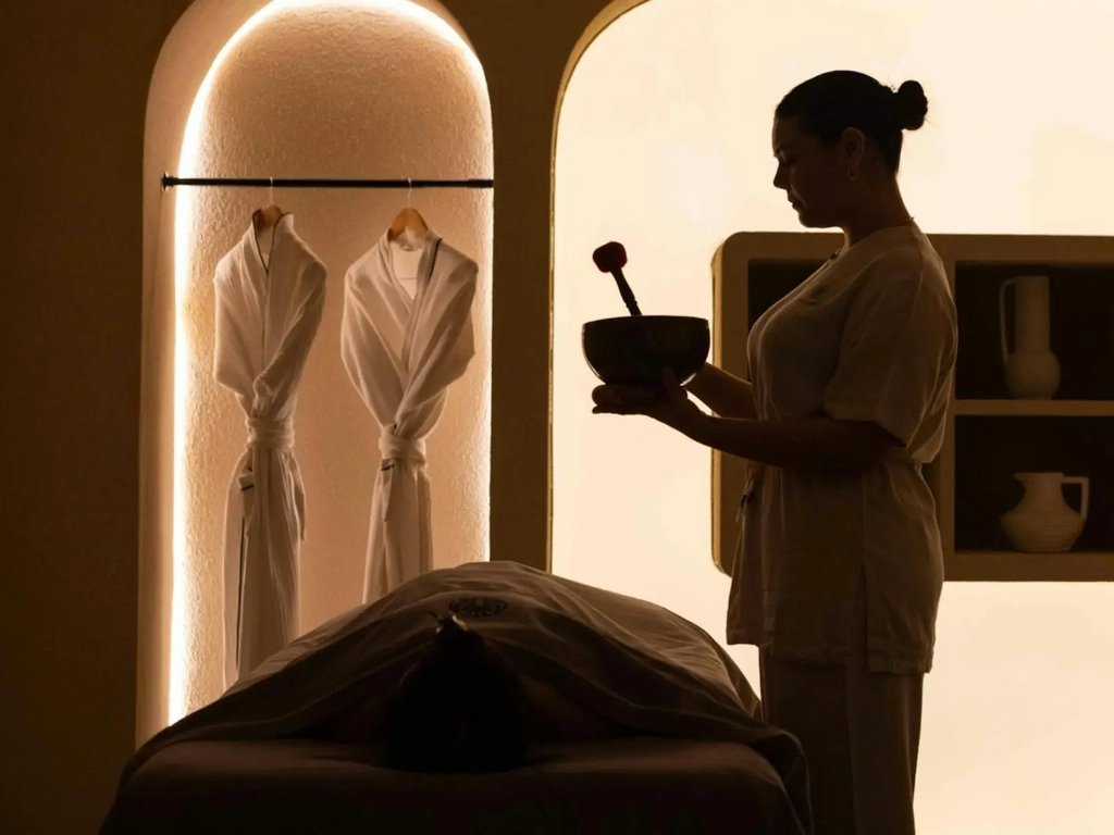 Spa treatment focused on relaxation, wellness and restorative care.