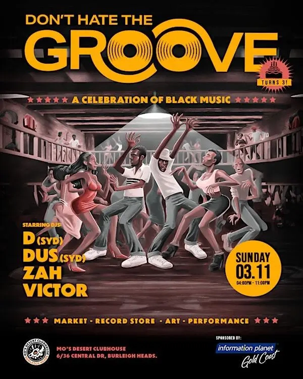 Don't Hate The Groove - Turns 3 Image 1