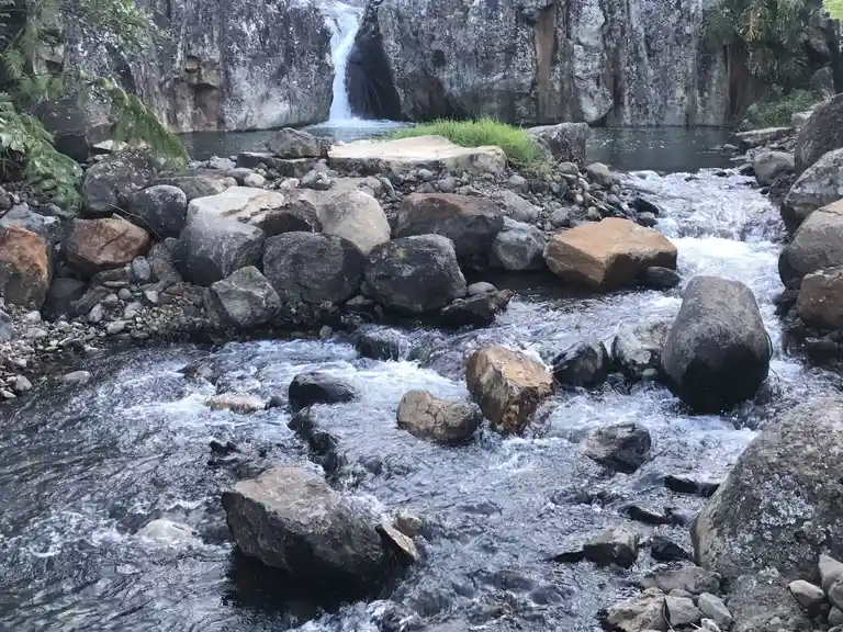 Waterfall and creek
