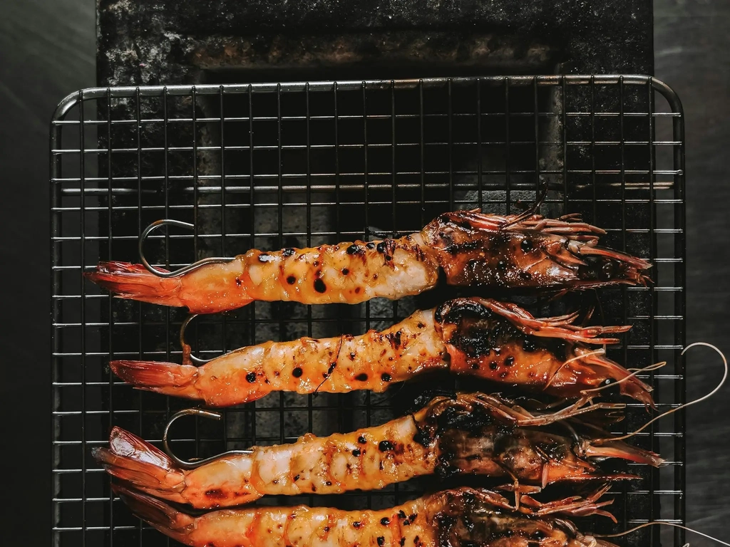 Freshly Grilled Mooloolaba King Prawns