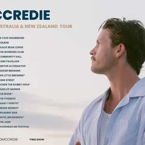 David McCredie 'The One That Got Away' 2026 Aust & NZ Tour - Gold Coast Image 1