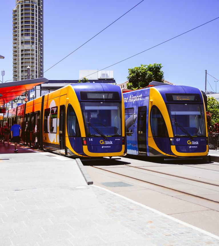 G:Link Gold Coast Light Rail tram