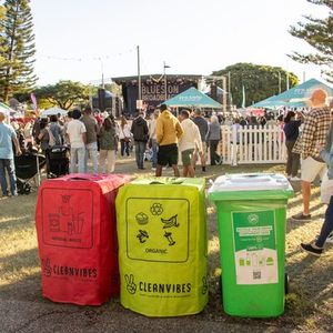 Blues on Broadbeach recycling