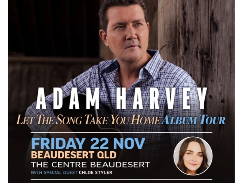 Adam Harvey - Let The Song Take You Home Tour Image 1