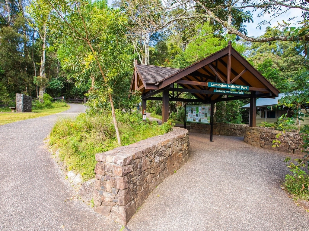 Entrance to Lamington National Park