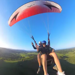 Tandem Paragliding Flight Byron Bay NSW