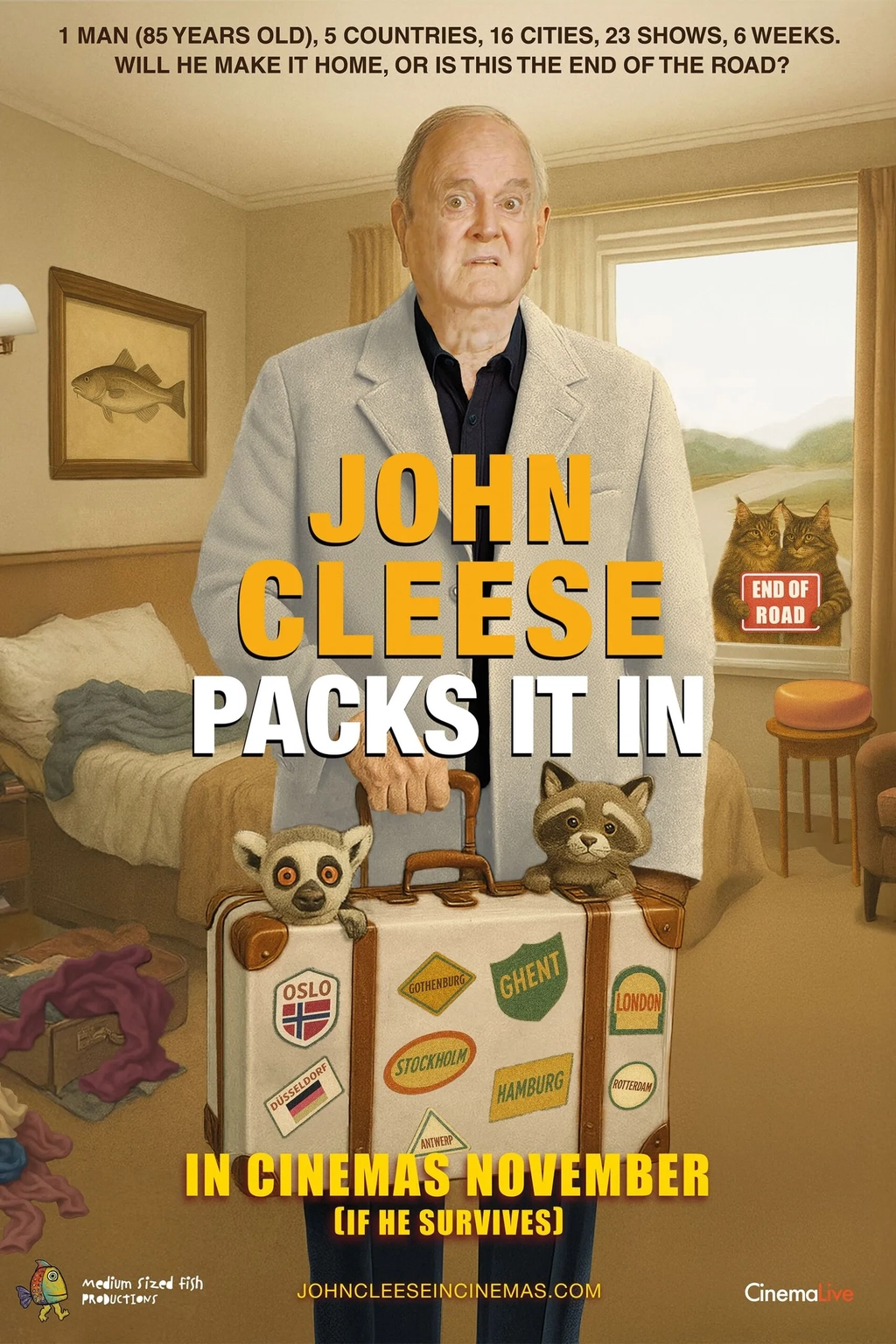 John Cleese Packs It In Image 1