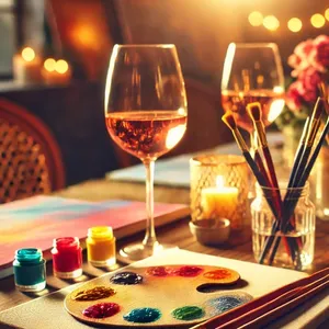 Paint, Sip and Chocolate - Winter Edition Image 1
