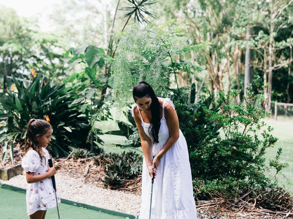 Putt Putt golf in our Island recreation area