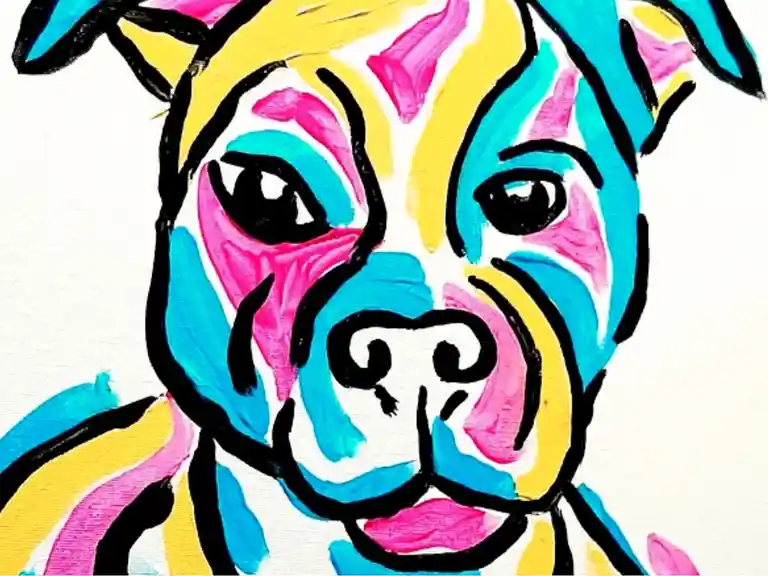 Sip N Dip - Learn to Paint your Pet 'Andy Warhol' Style -Burleigh Heads - Club Burleigh Image 2