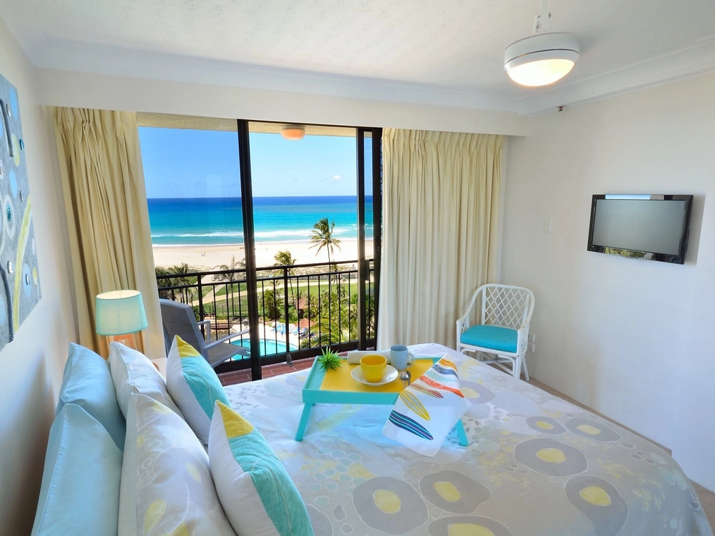 Stunning ocean views from the master bedroom