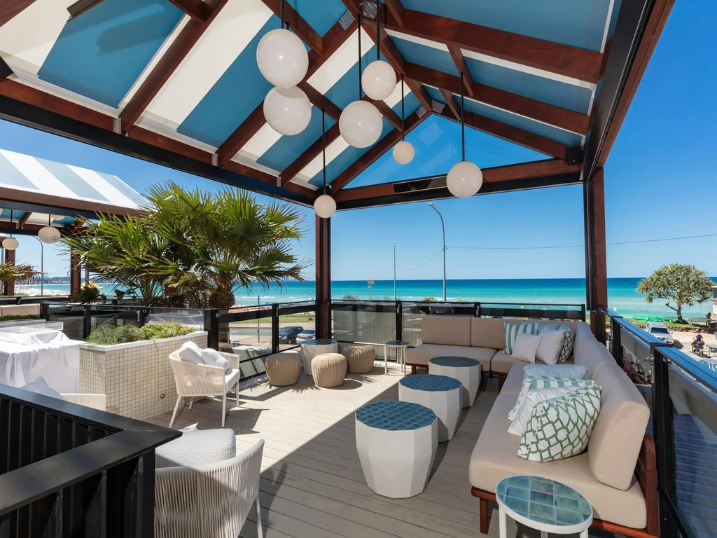 Beachfront Cabanas at Kirra Beach House