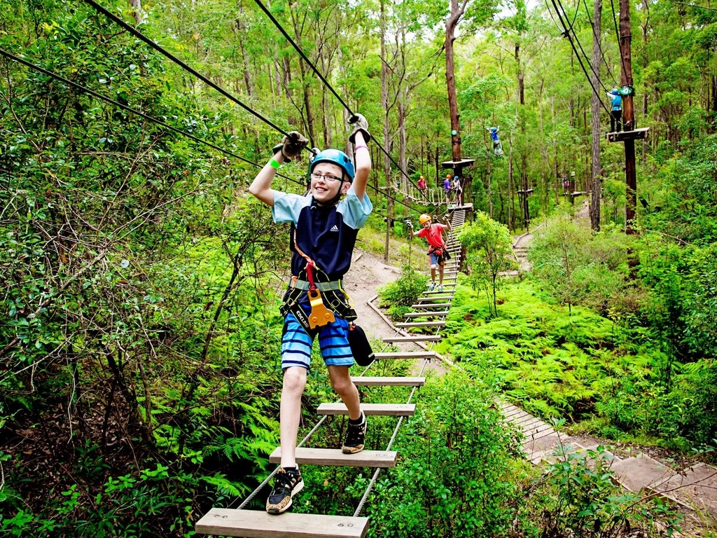6 courses for the entire family to conquer their fears!