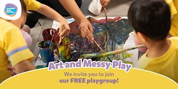 FREE toddler art and messy play! Hosted by Goodstart Varsity Lakes Image 1