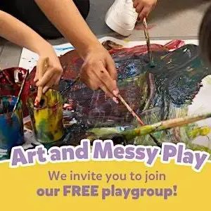 FREE toddler art and messy play! Hosted by Goodstart Varsity Lakes Image 1