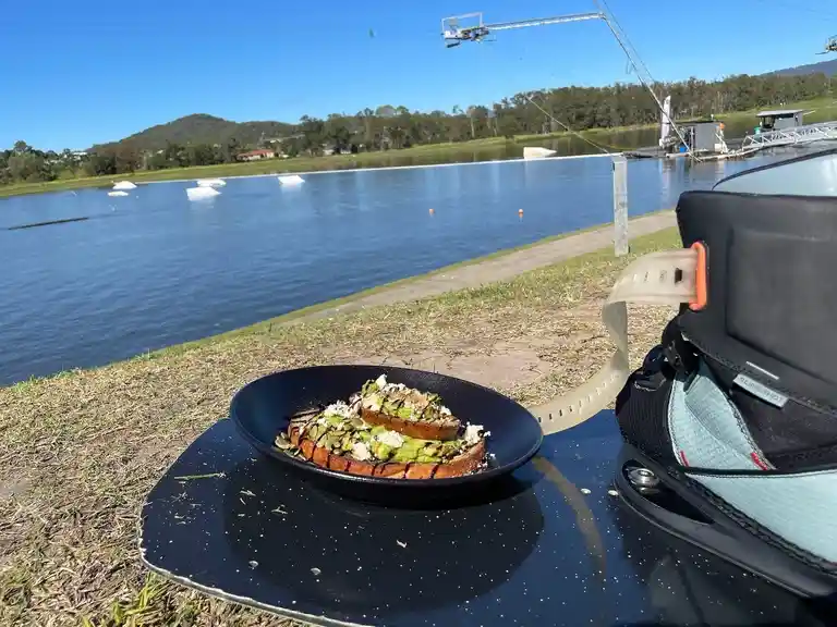 Smashed avo wakeboard