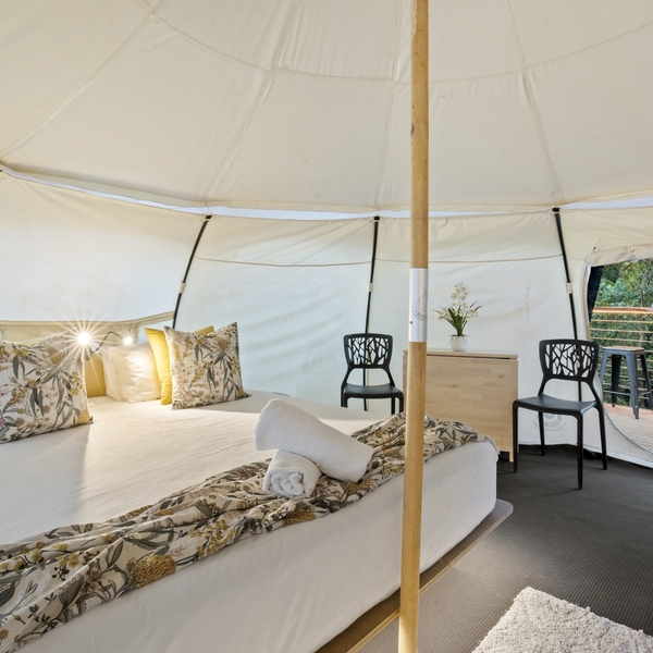 Cedar Creek Lodges Lotus tents